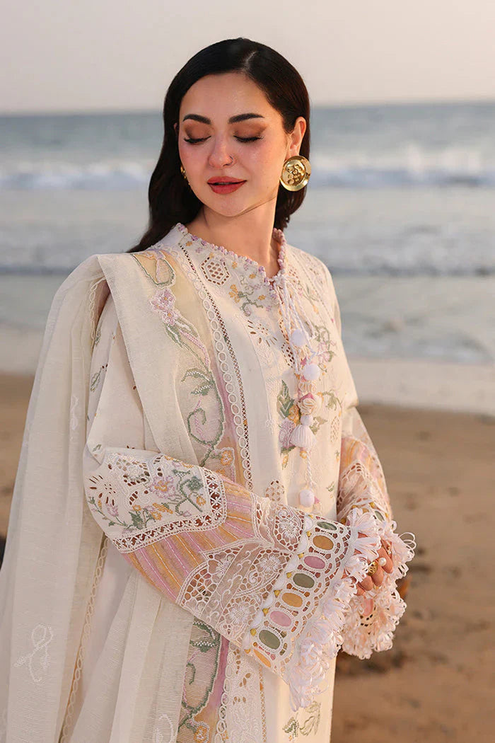 Ocean Pearl Chikenkari Lawn - SS5229