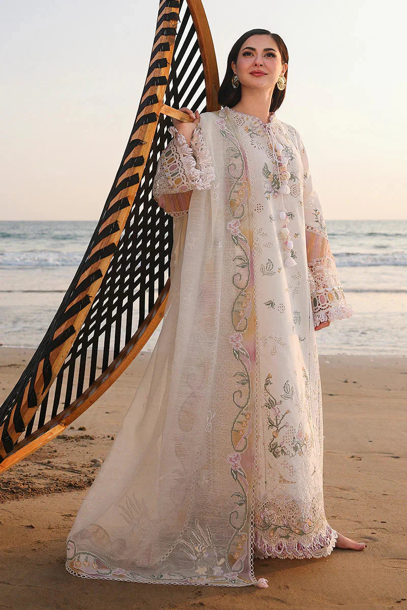 Ocean Pearl Chikenkari Lawn - SS5229