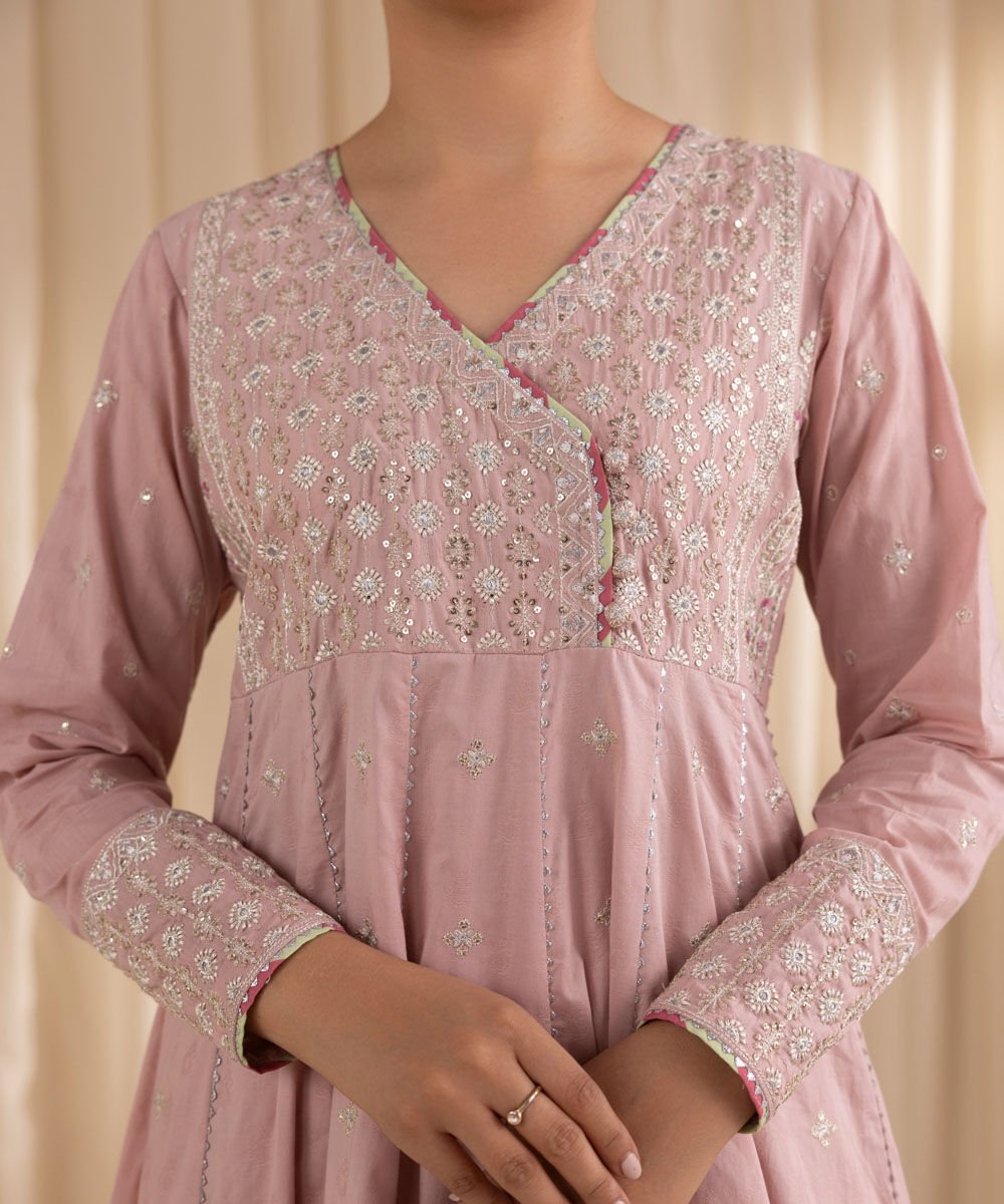 Lawn 3PC Embroidered Shirt with Organza Embroidered Dupatta – ZC1409