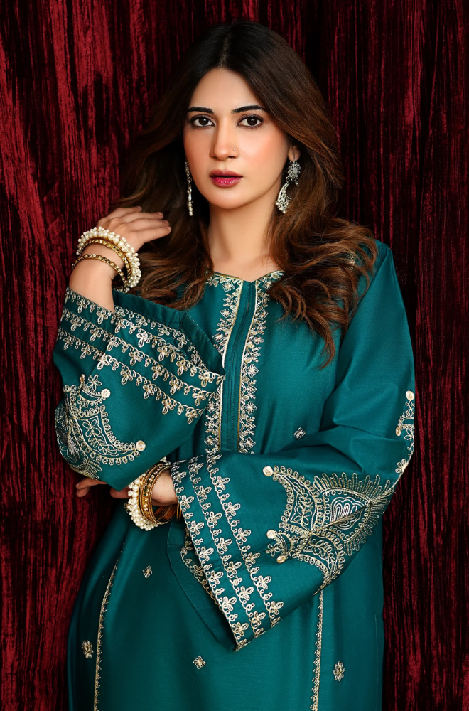 Dhanak-2pc Embroidered-3490