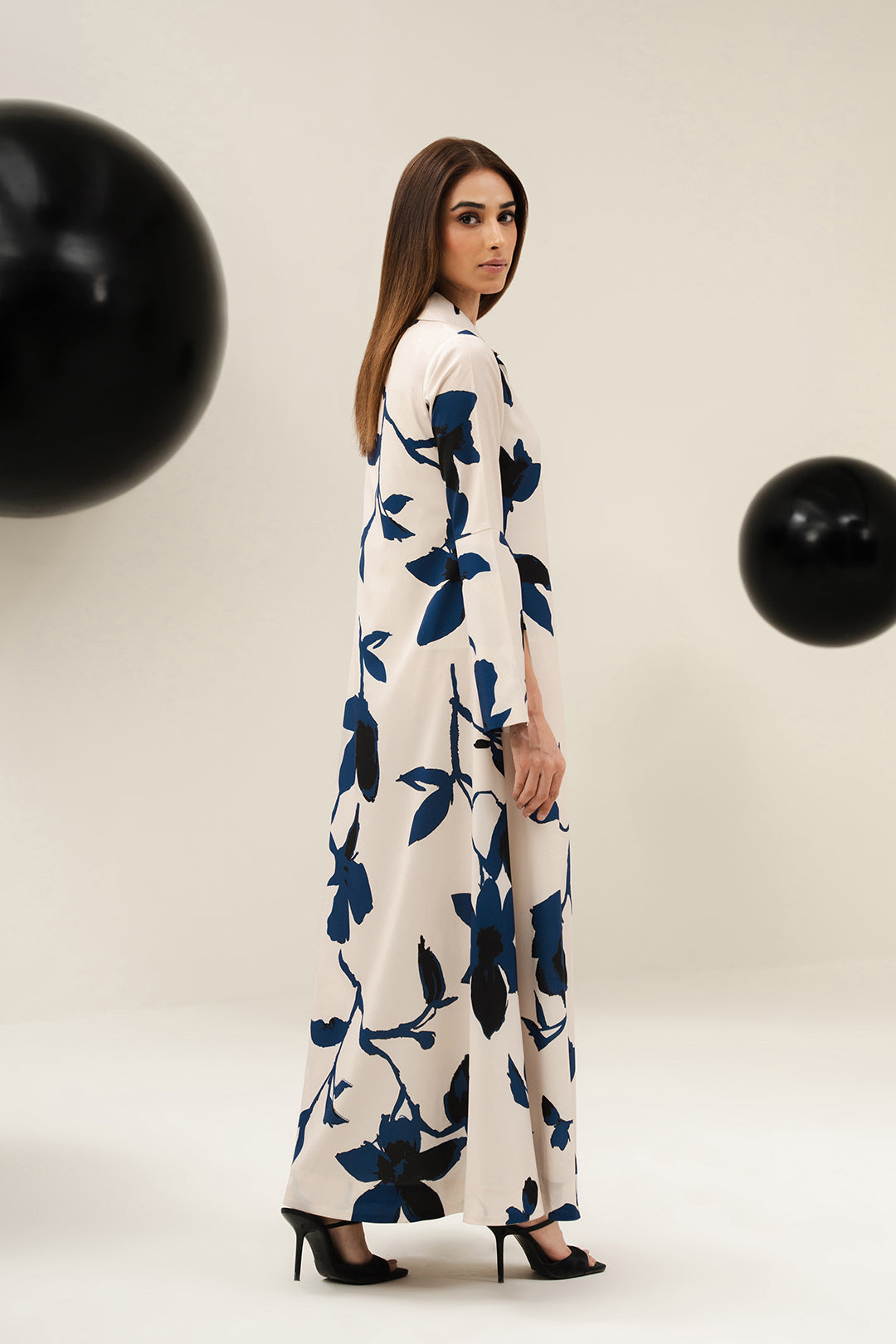 LULUSAR Luxe Silk 2PC Digital Printed Unstitched Dress – ZC852