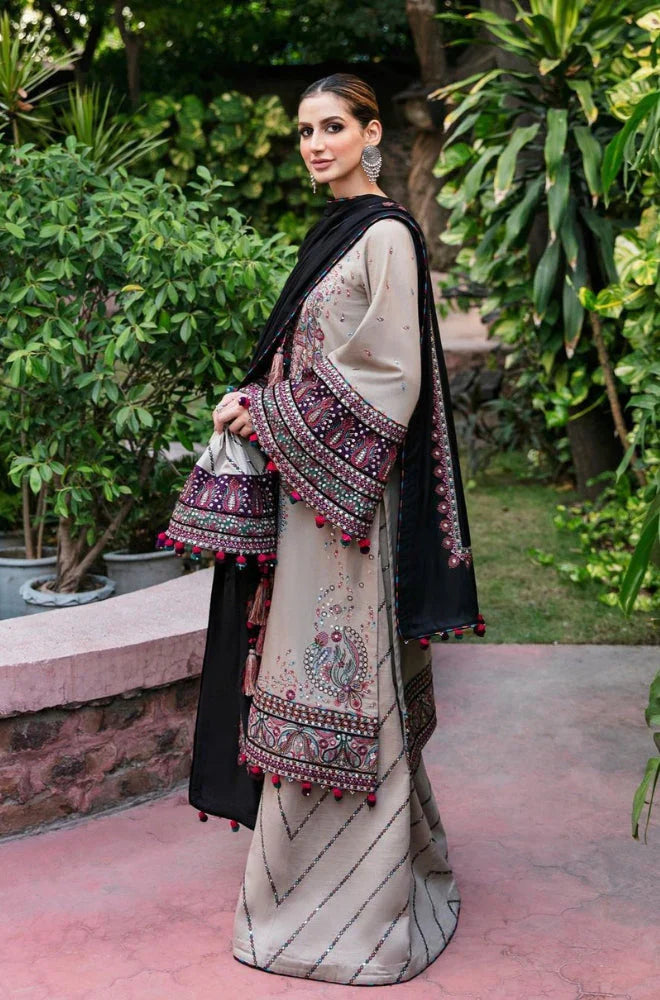 Embroidered Lawn Unstitched 3PC Set | RF1038
