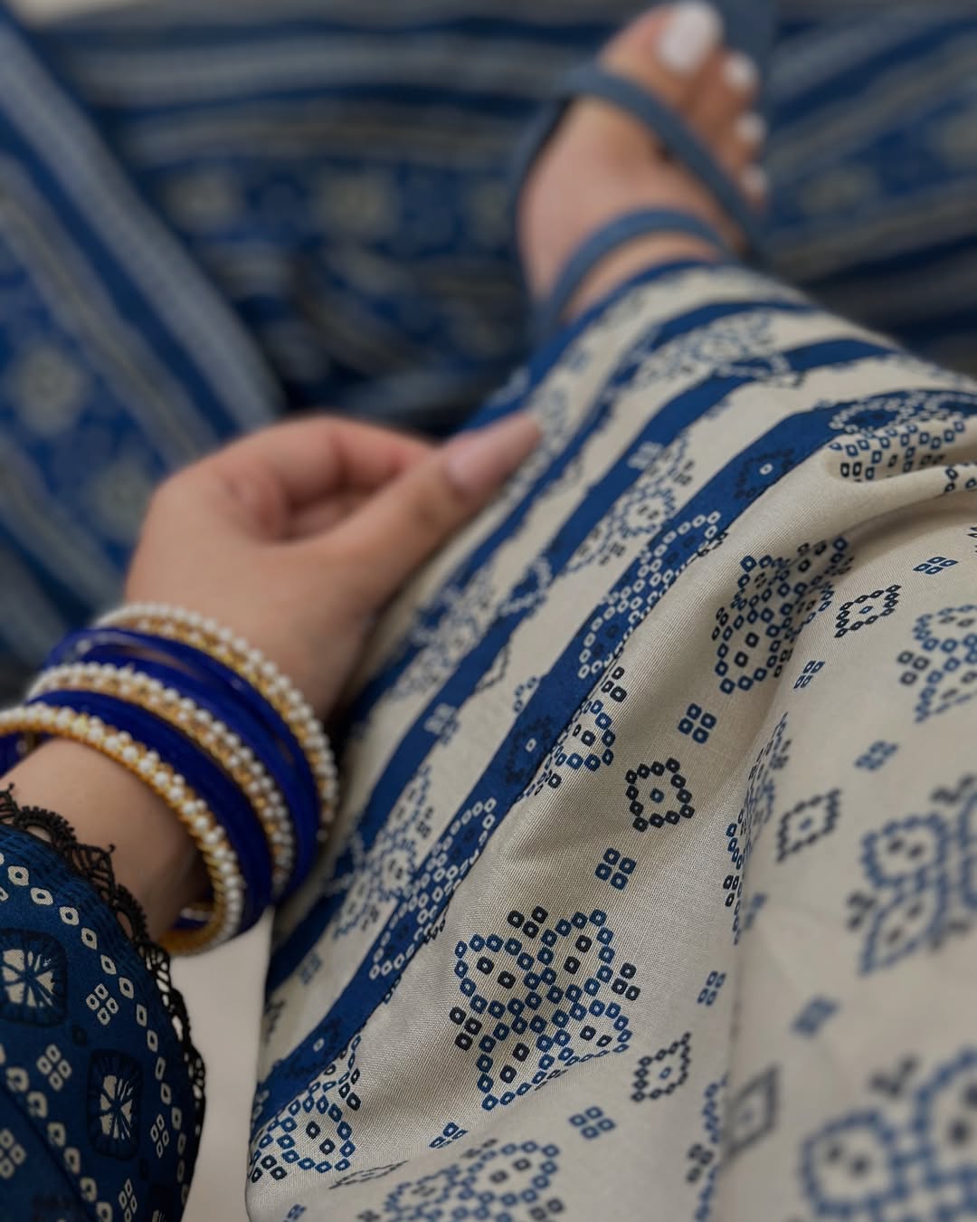 KHADDAR-3PC WITH KHADDAR PRINTED SHIRT & TROUSER-932