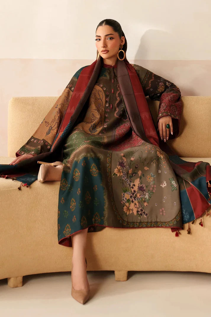 Printed Silk 3PC Set | FS3126