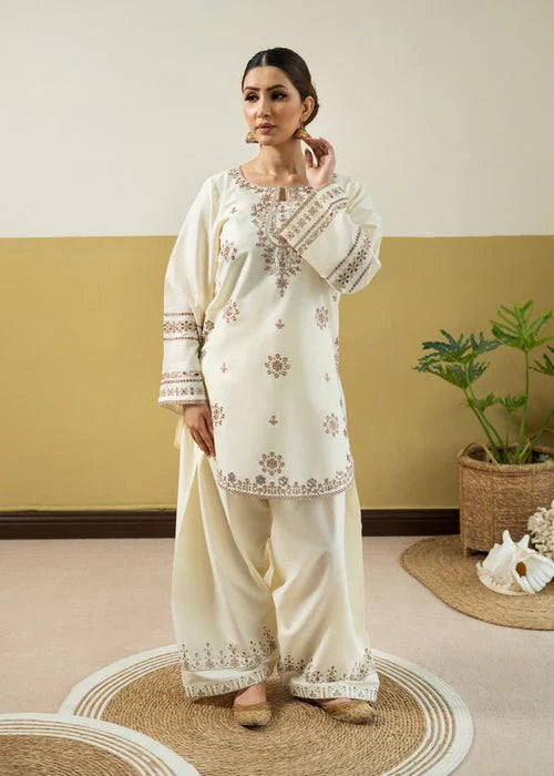 Lawn-2PC Embroidered Suit-SS5333