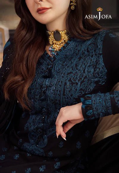 Lawn-3PC Embroidered Shirt with Organza Embroidered Dupatta-SS1064