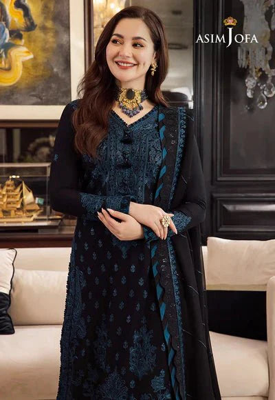 Lawn-3PC Embroidered Shirt with Organza Embroidered Dupatta-SS1064