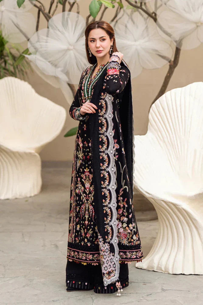 Lawn-3PC Embroidered Shirt with Organza Embroidered Dupatta-SS5176