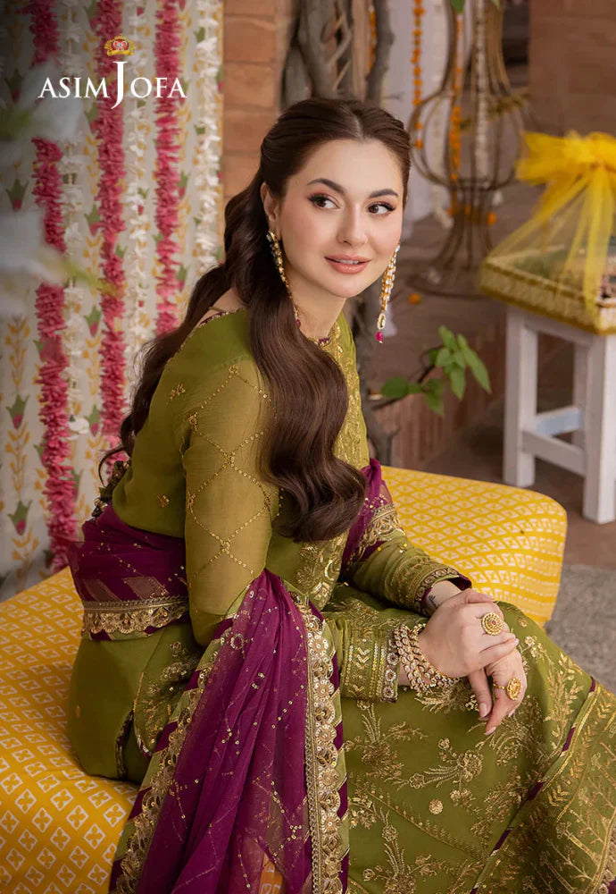 Lawn 3PC Embroidered With Chiffon Embroidered Dupatta-SS5020