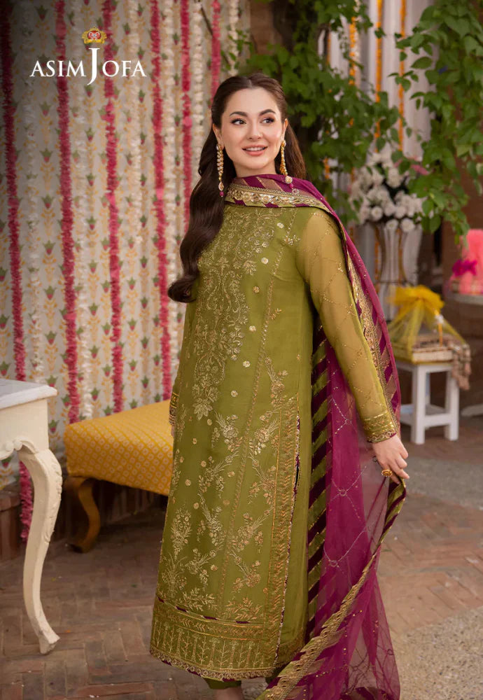Lawn 3PC Embroidered With Chiffon Embroidered Dupatta-SS5020