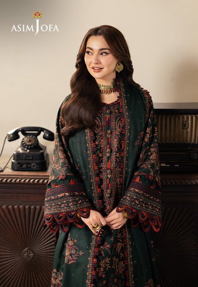 Lawn 3PC Embroidered With Chiffon Embroidered Dupatta-SS5084