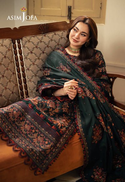 Lawn 3PC Embroidered With Chiffon Embroidered Dupatta-SS5084