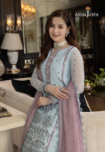 Lawn 3PC Embroidered With Chiffon Embroidered Dupatta-SS5156
