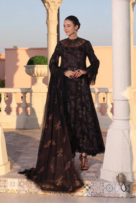 Bareeze Dhanak 3PC Embroidered Suit with Chiffon Embroidered Dupatta – ZC159