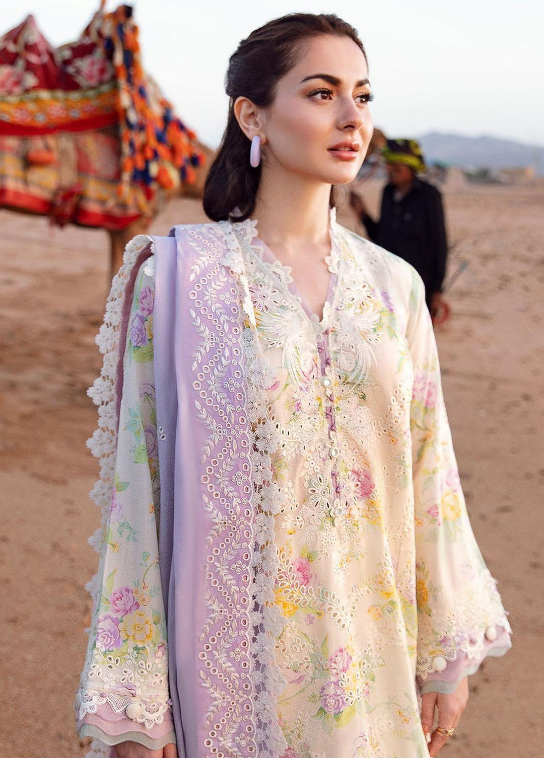 KHADDAR-3PC WITH KHADDAR PRINTED SHIRT & TROUSER-929